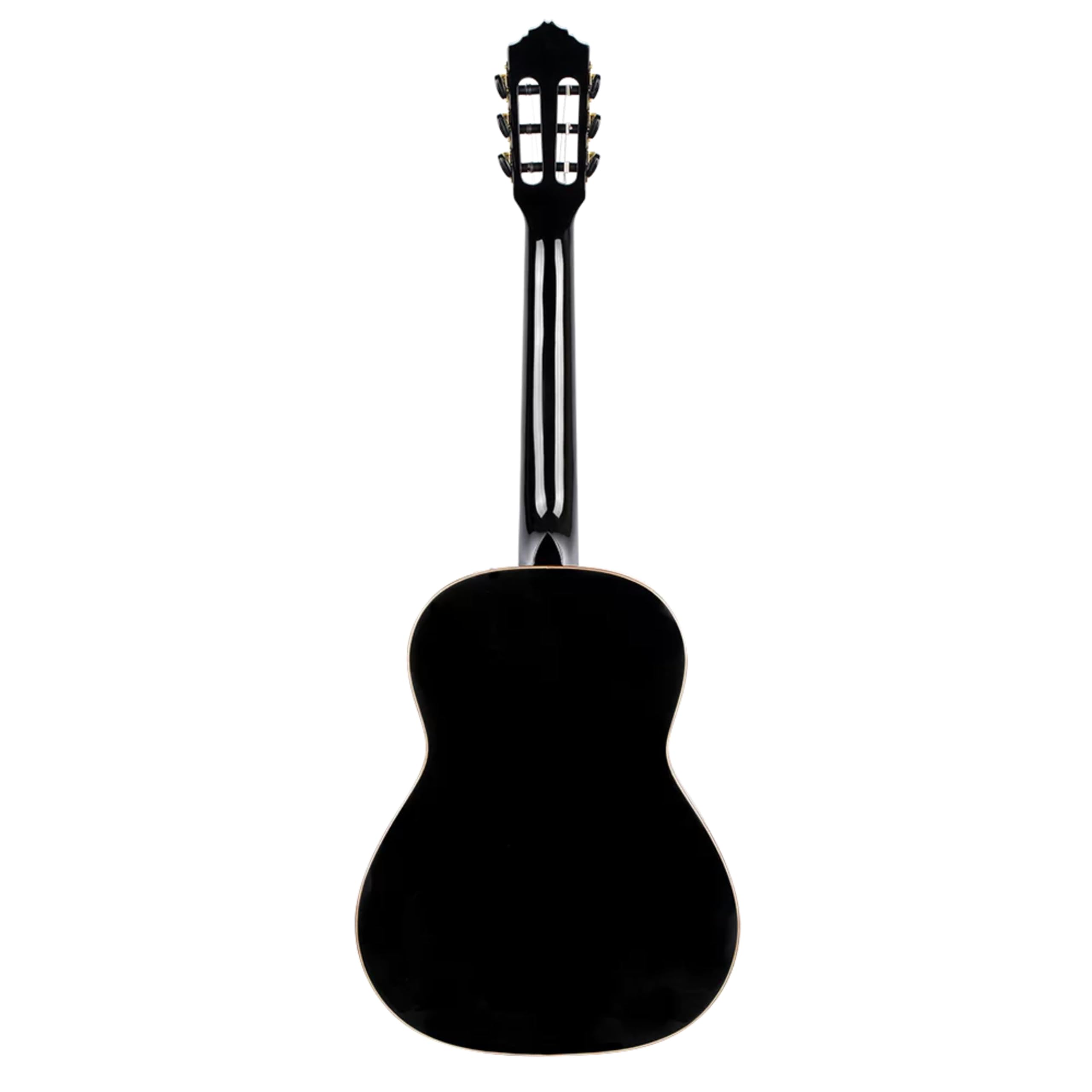 ortega-guitars-r221bk-3-4-chitarra-classica-concerto-3-4-nera-mogano-abete-con-g image 5