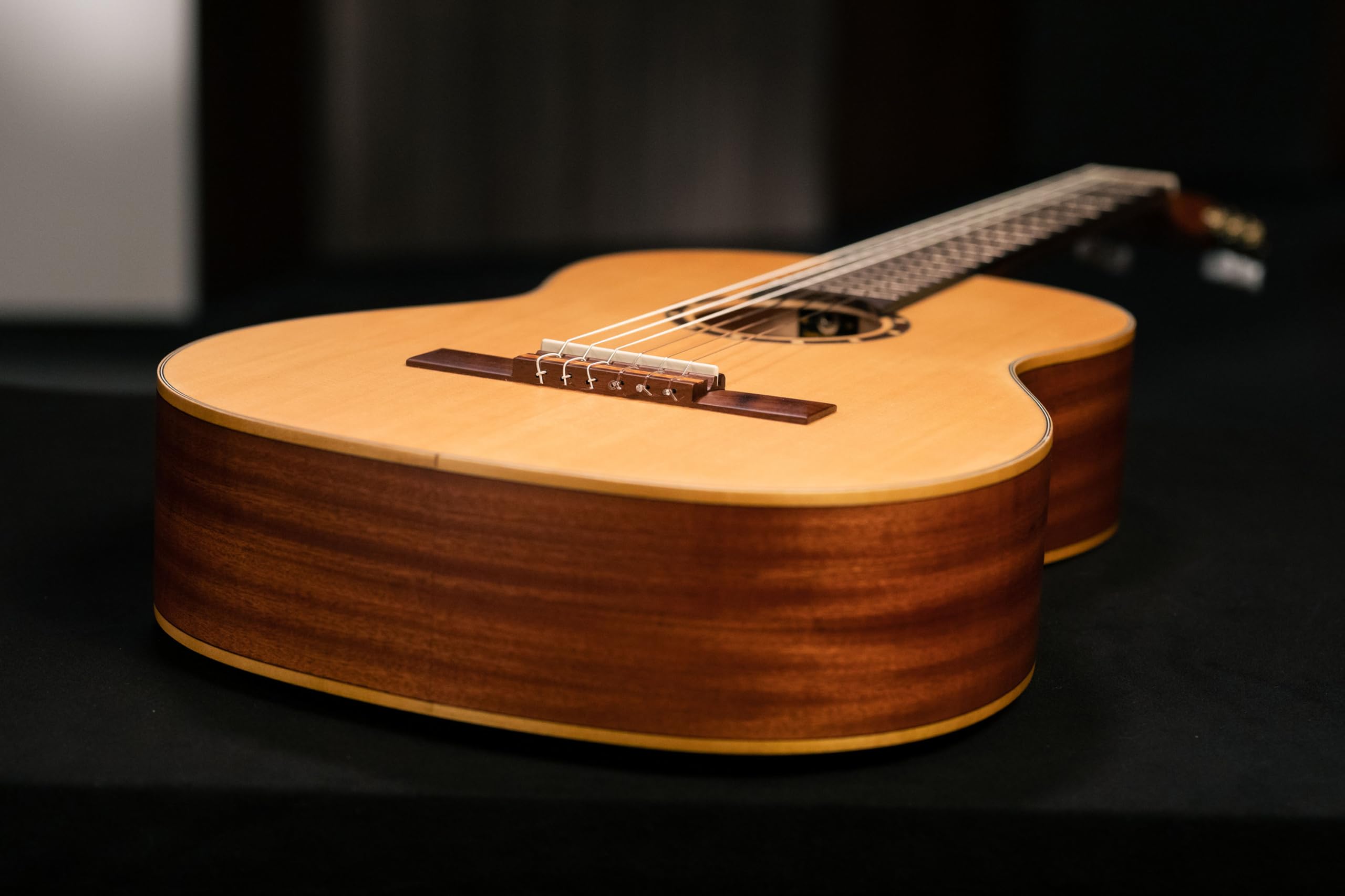 ortega-guitars-family-series-r121-chitarra-classica-concerto-full-size-mogano-ab image 8