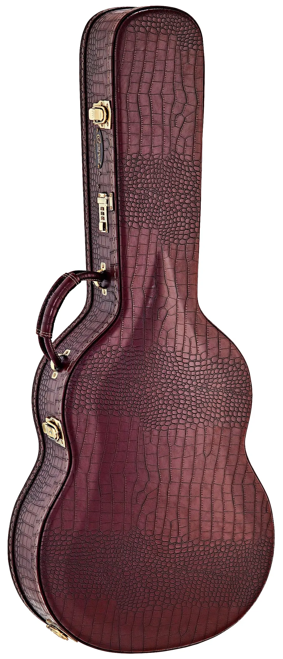 ortega-guitars-occpro-custodia-rigida-classic-pro-coccodrillo-marrone image 1