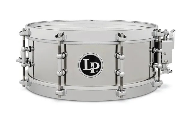 latin-percussion-steel-salsa-snare-12-x-4-5-rullante-acciaio-salsa image 1