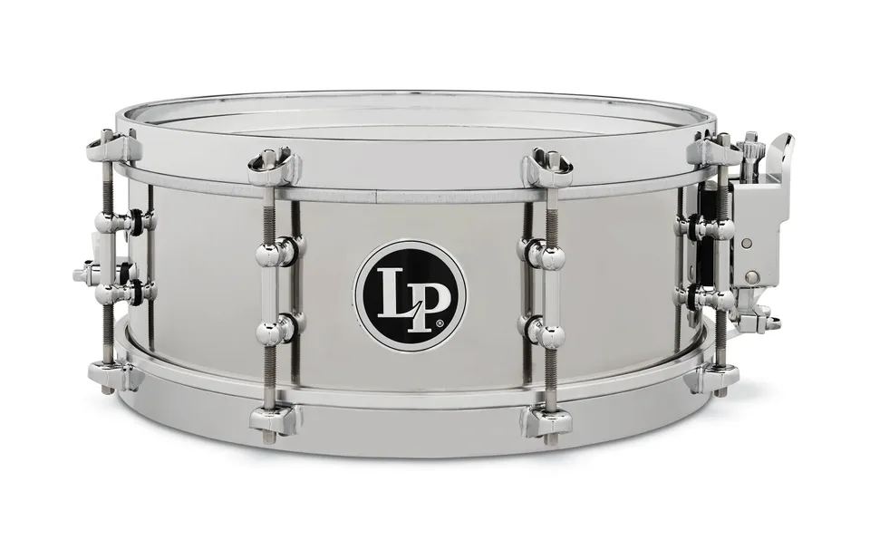 latin-percussion-steel-salsa-snare-12-x-4-5-rullante-acciaio-salsa image 1