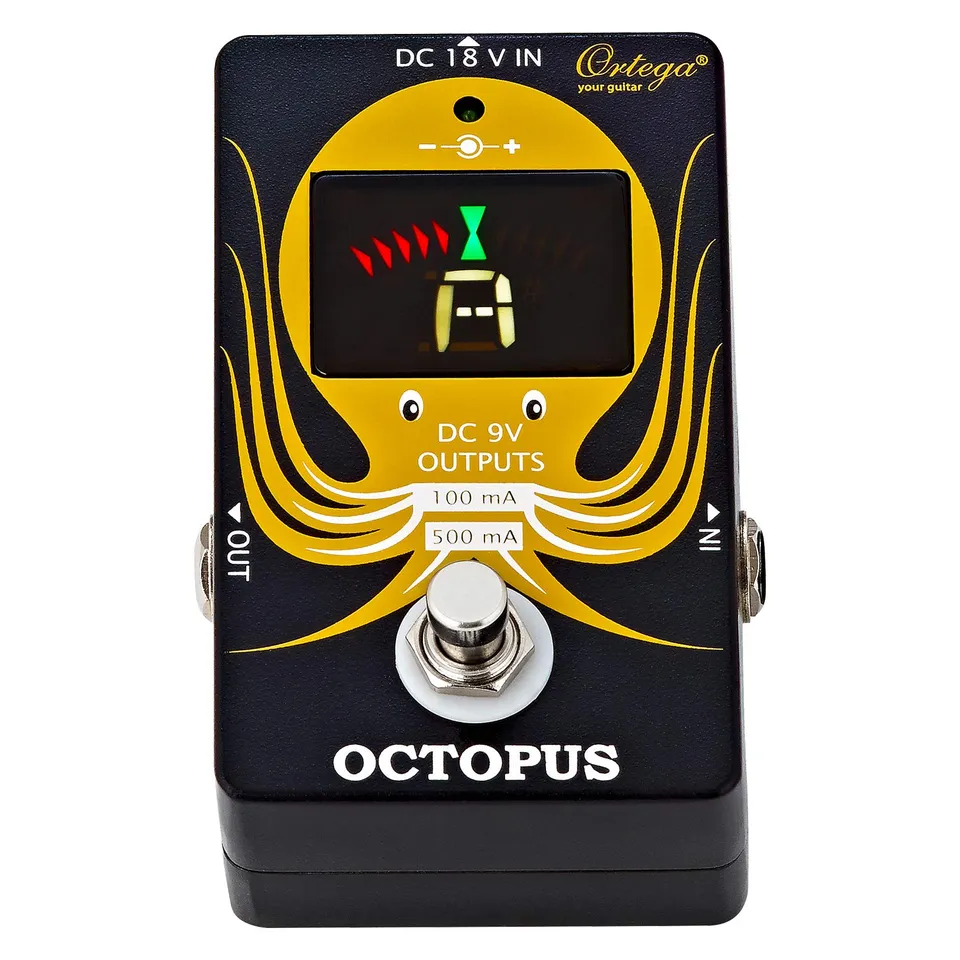 ortega-octopus-alimentatore-pedali-power-plant-8-uscite-con-cavi image 1