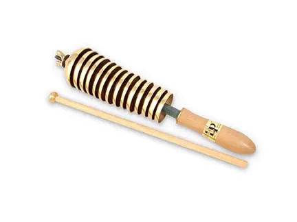 latin-percussion-albero-sonagli-ottone-14-con-manico-legno image 1