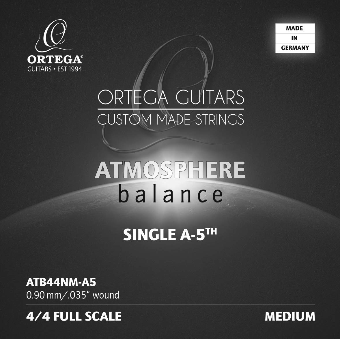 ortega-guitars-atmosphere-balance-atb44nm-a5-corda-singola-a5-rame-placcato-tens image 1