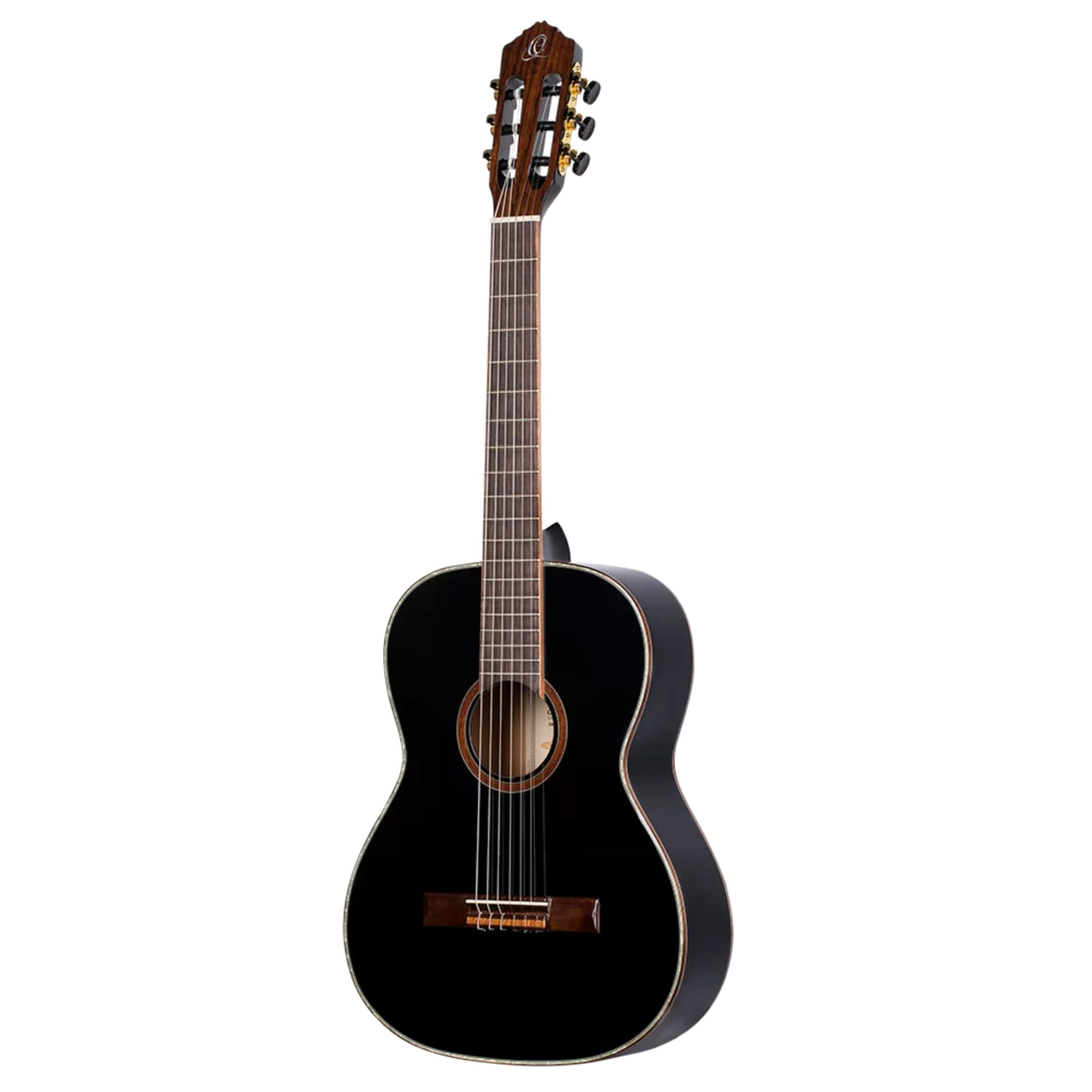 ortega-guitars-r221bk-7-8-chitarra-classica-concerto-7-8-nera image 3