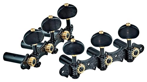 ortega-guitars-otmdlx-bkbk-meccaniche-per-chitarra-classica-nere image 2