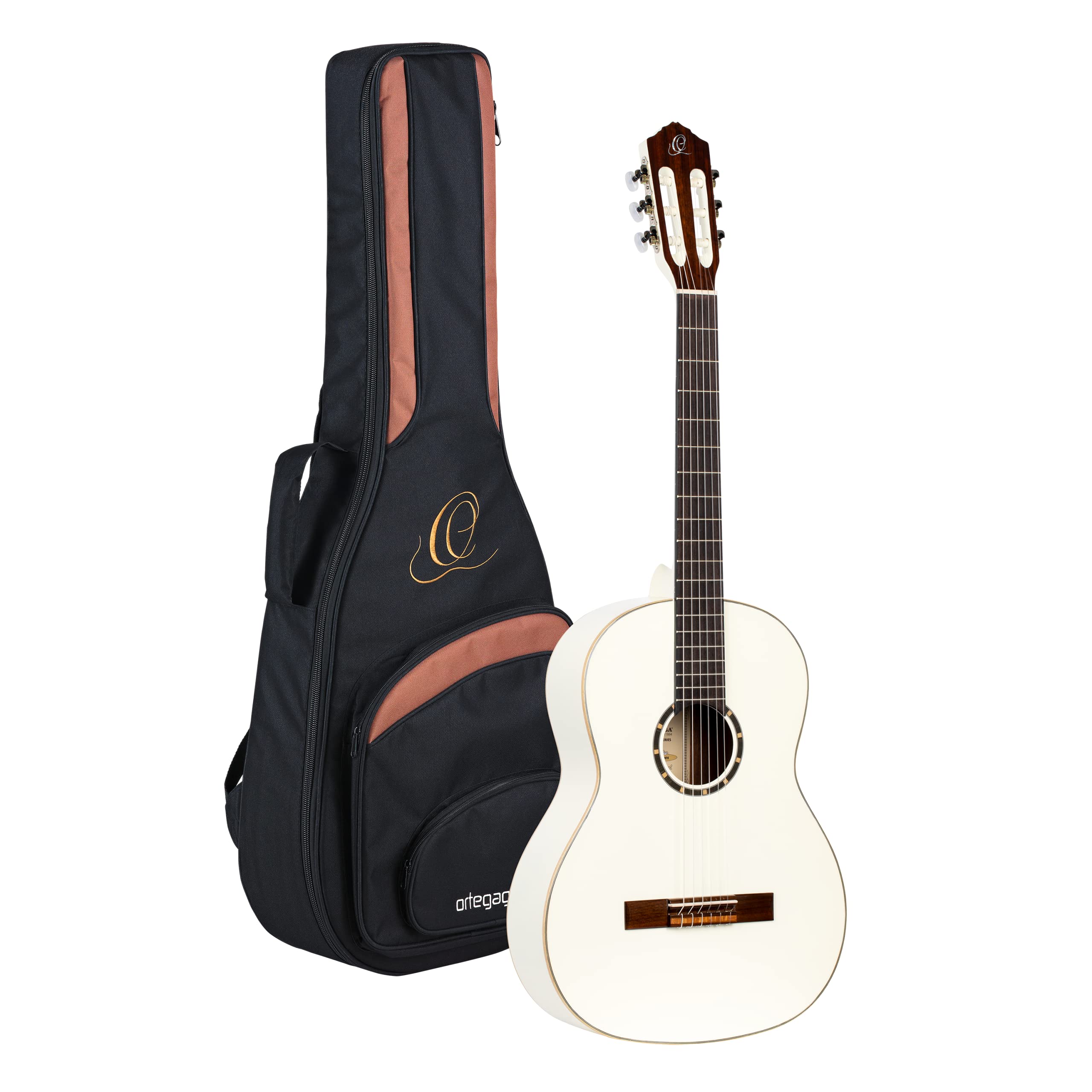 ortega-guitars-r121snwh-family-series-chitarra-classica-concerto-bianca image 1