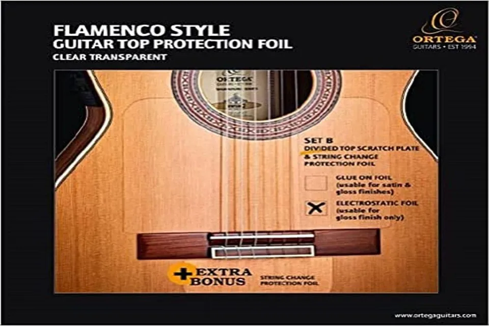 ortega-guitars-oerp-flam2-battipenna-trasparente-per-chitarra-flamenco image 1