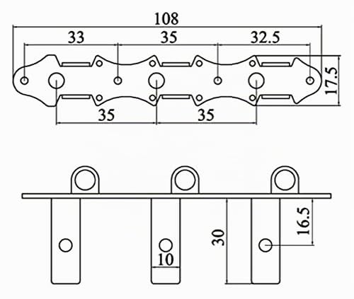 ortega-guitars-otmdlx-bkbk-meccaniche-per-chitarra-classica-nere image 3