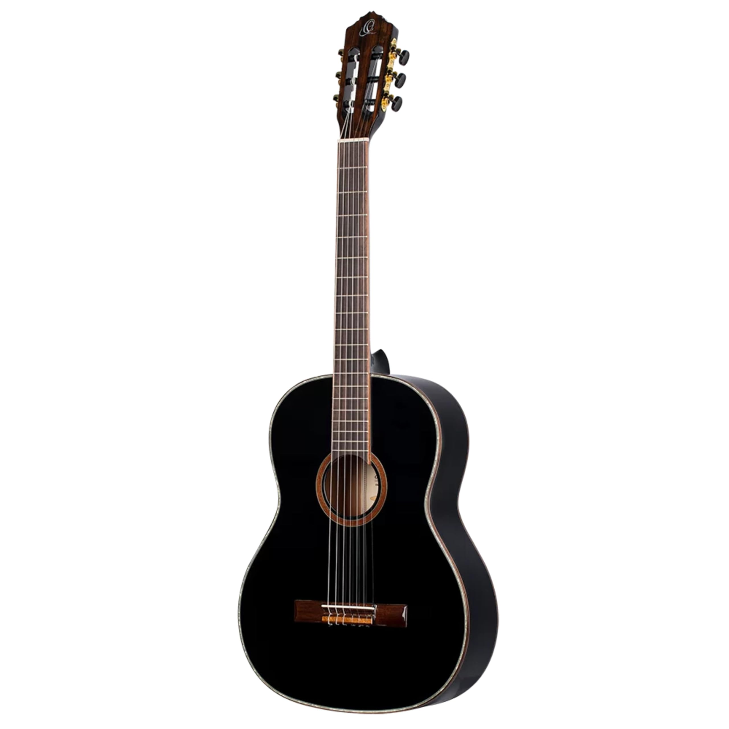 ortega-guitars-r221snbk-chitarra-classica-4-4-slim-neck-nera-con-gig-bag image 6