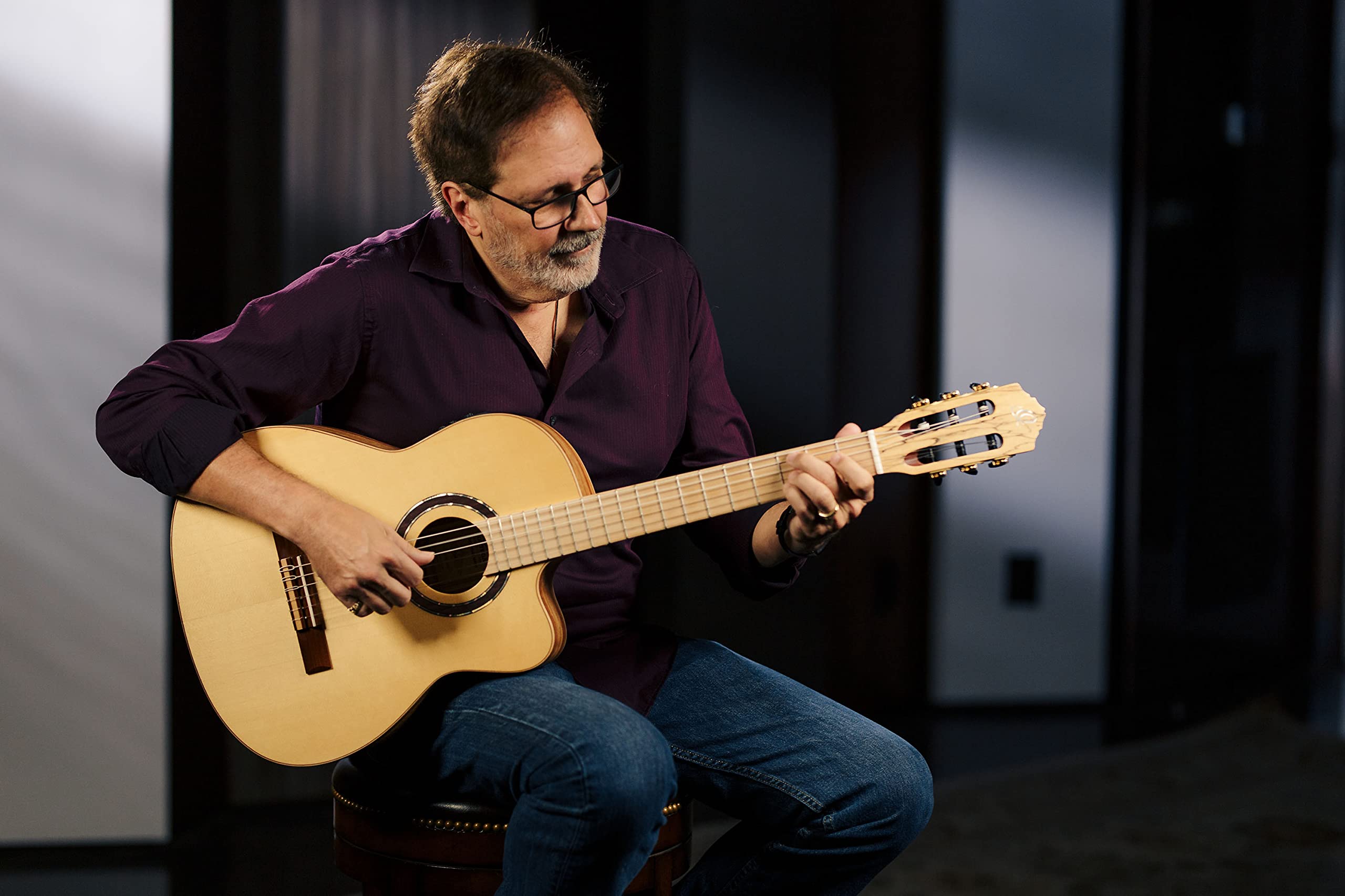 ortega-guitars-thomas-zwijsen-signature-chitarra-classica-6-corde-acero-con-cust image 7