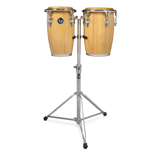 latin-percussion-junior-conga-set-8-e-9-con-stand image 1