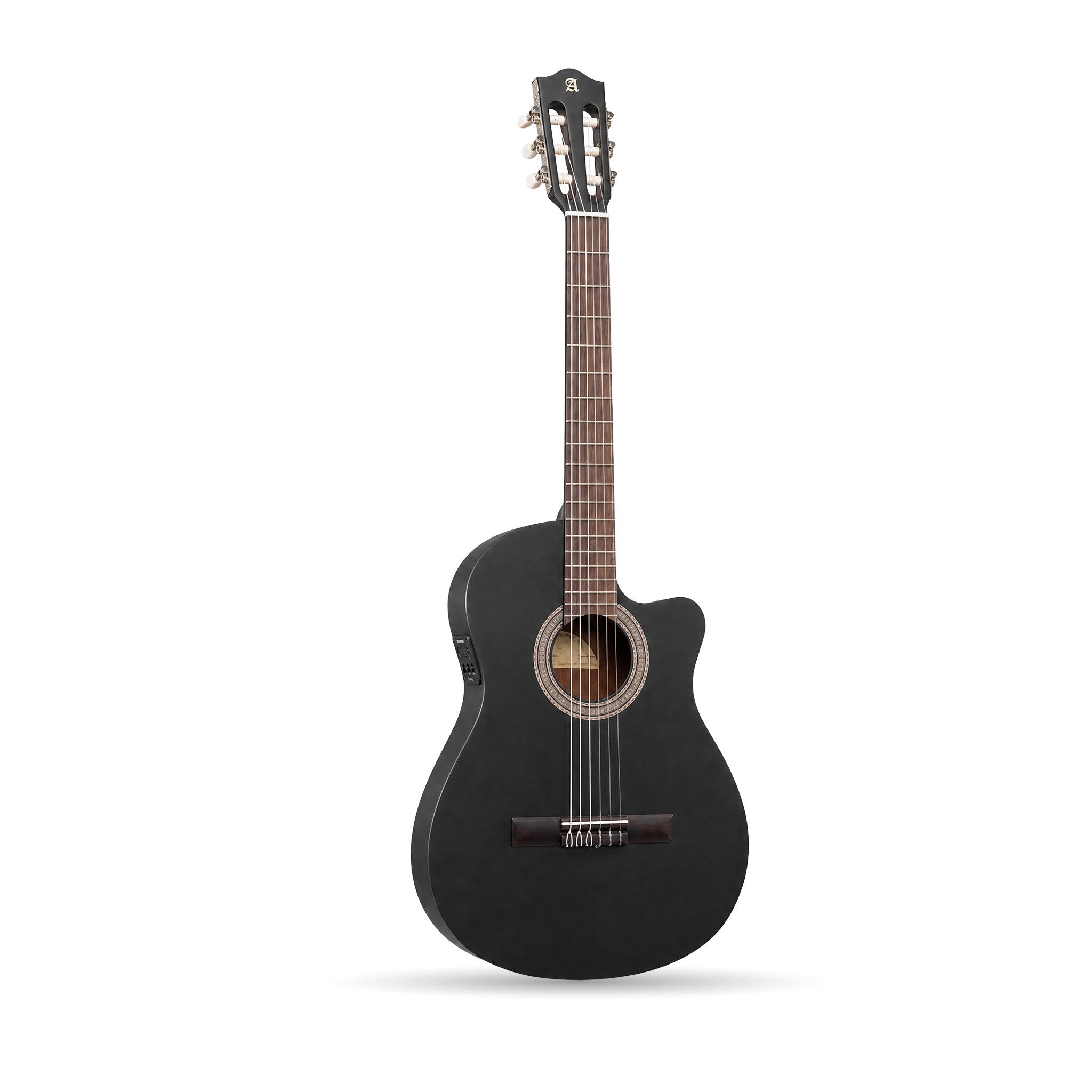 alhambra-guitarras-black-satin-ct-ez-elettrificata image 1