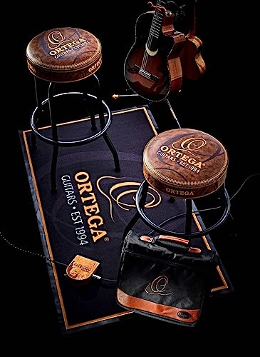 ortega-guitars-obs24v2-sgabello-palco-imbottito-girevole-61-cm-vintage-brown image 8