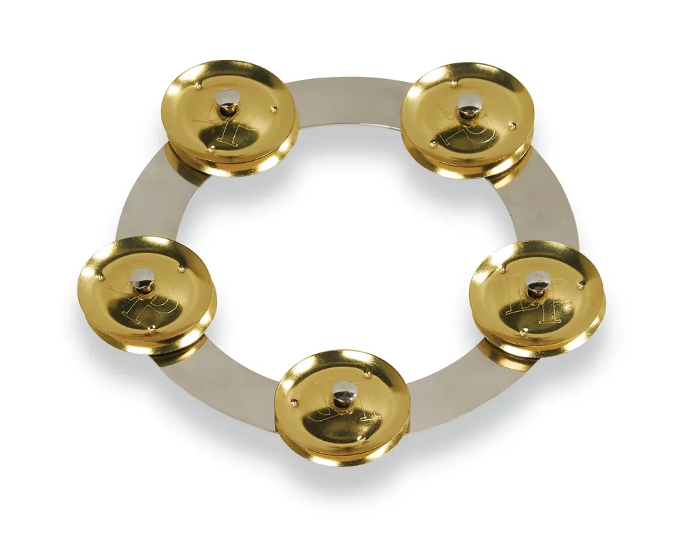 latin-percussion-tambo-ring-acciaio-6-jingle-ottone image 1