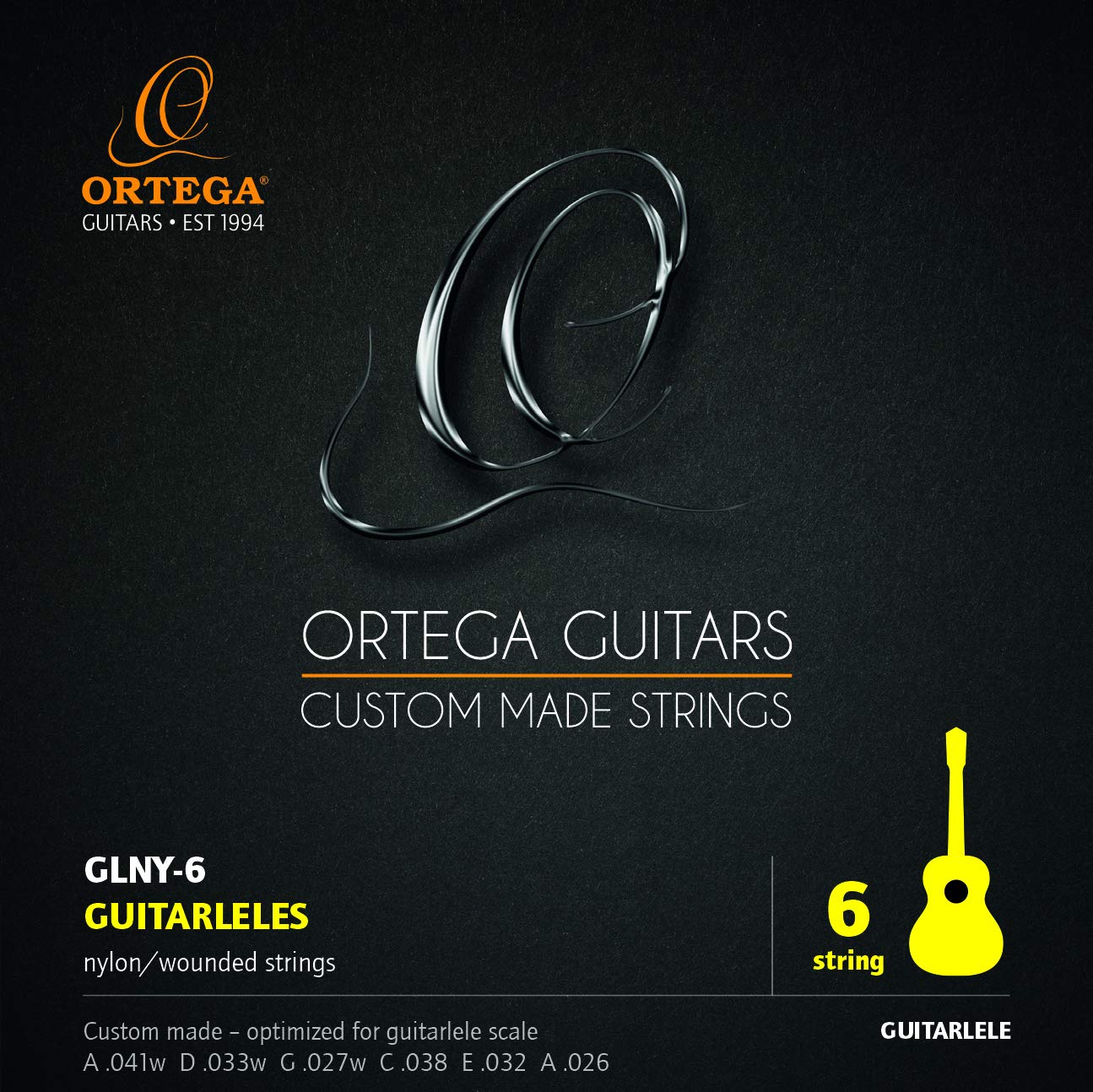 ortega-guitars-glny-6-corde-per-guitalele-420-440mm-6-pezzi image 1