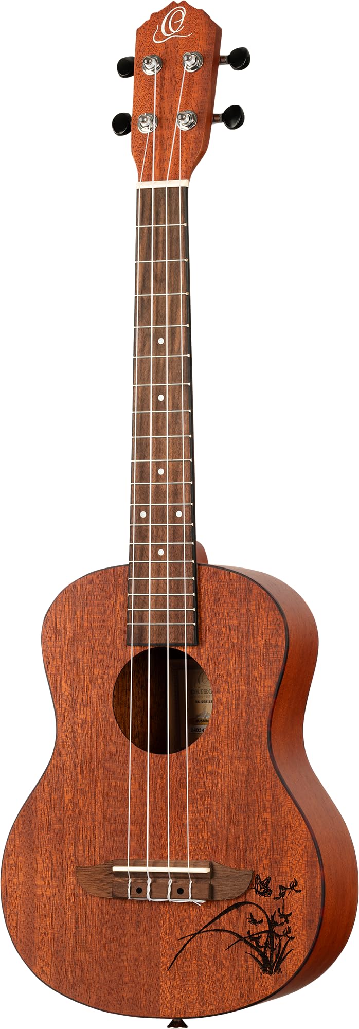 ortega-guitars-ru5mm-te-bonfire-series-ukulele-tenore-sapele image 2