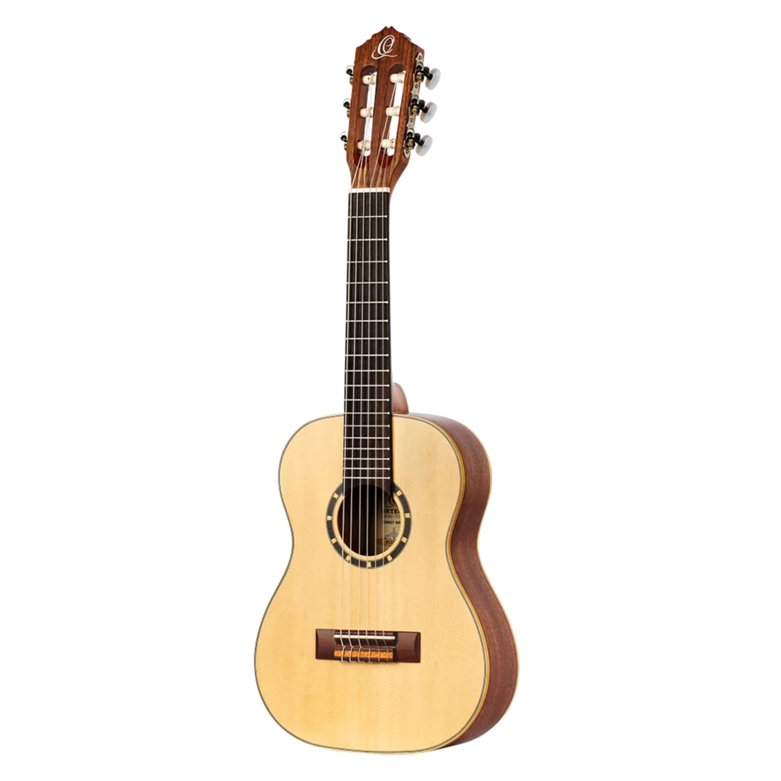 ortega-guitars-r121-1-4-chitarra-classica-1-4-mogano-abete-con-gig-bag image 3