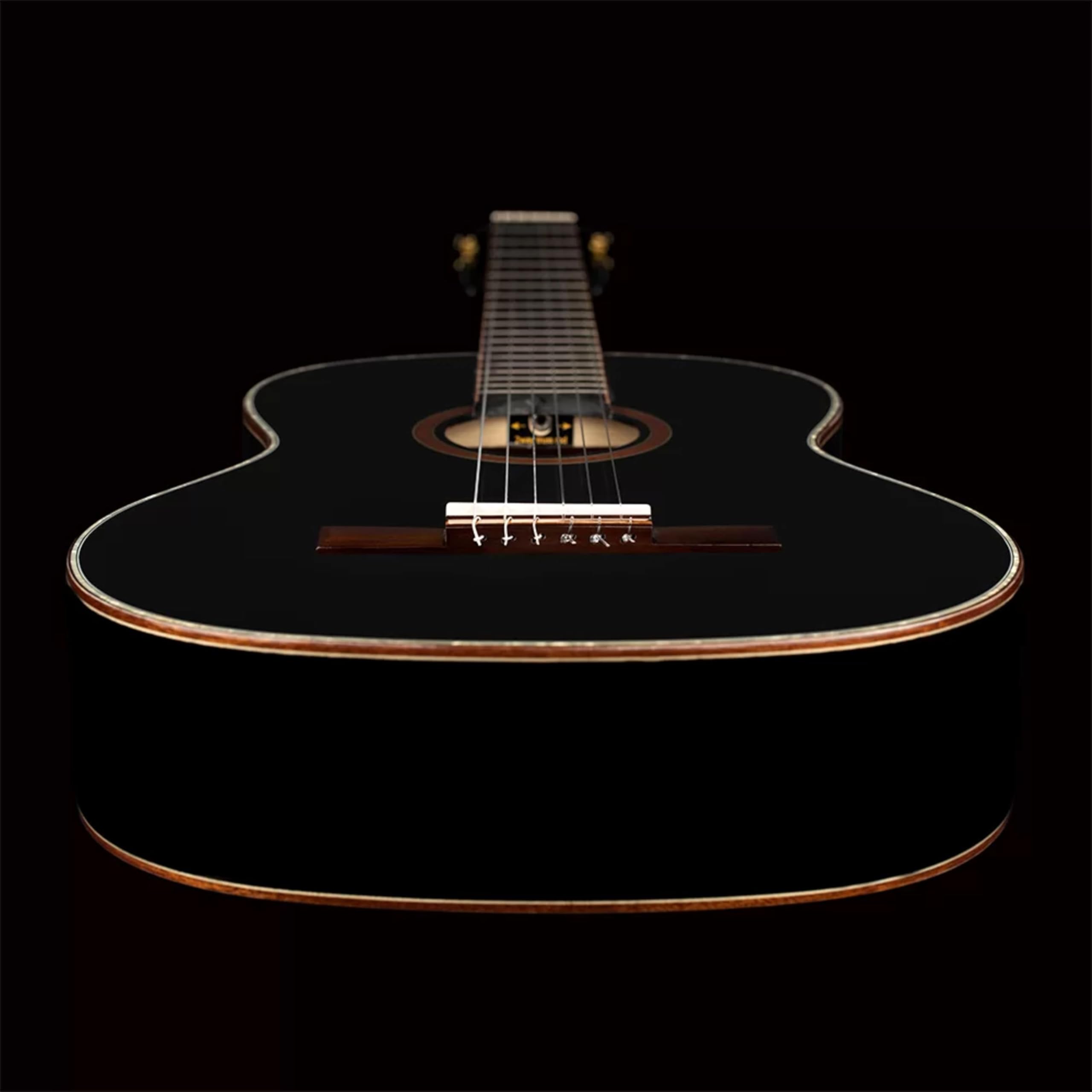 ortega-guitars-r221snbk-chitarra-classica-4-4-slim-neck-nera-con-gig-bag image 4