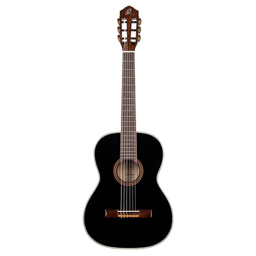 ortega-guitars-r221bk-7-8-chitarra-classica-concerto-7-8-nera image 7