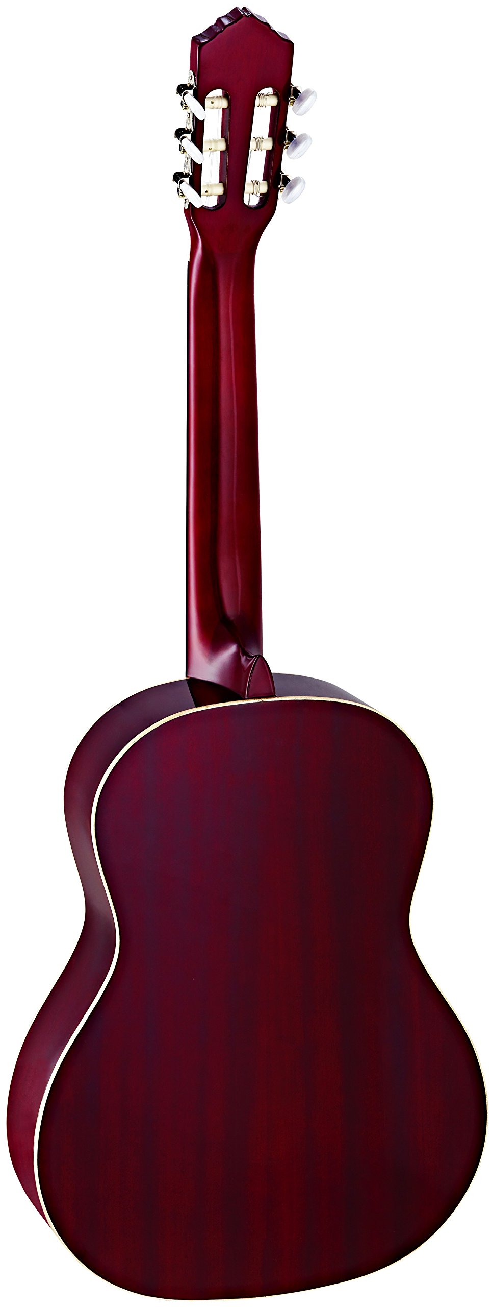 ortega-guitars-r131wr-chitarra-classica-4-4-rosso-vino-con-custodia image 2