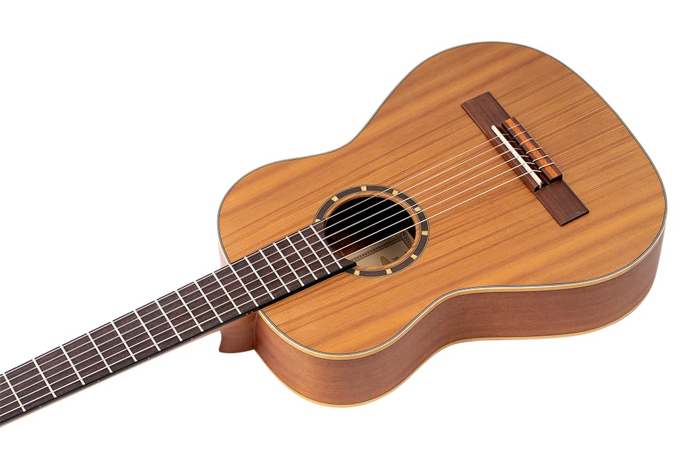 ortega-guitars-r122-1-2-chitarra-classica-1-2-mogano-cedro image 3