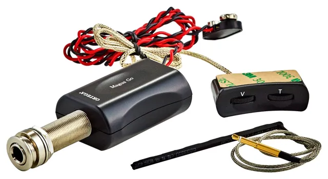 ortega-guitars-magusukego-set-preamplificatore-ukulele-con-jack-e-4-barrette-pie image 1