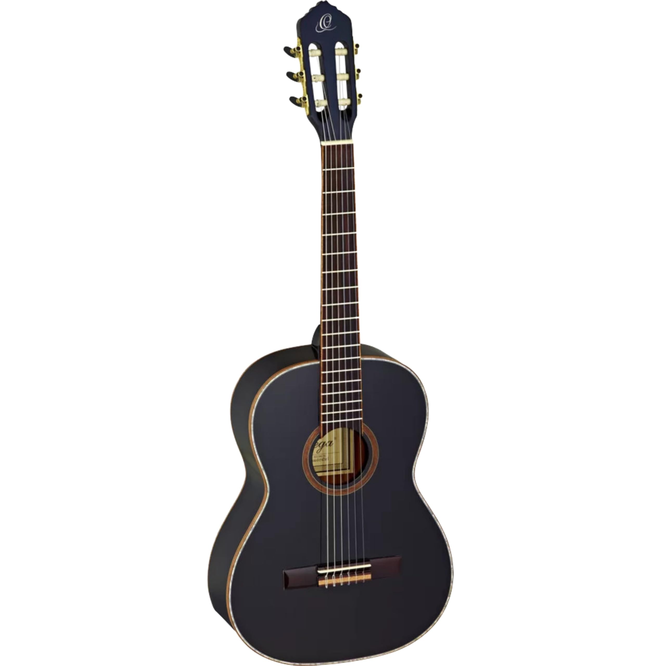 ortega-guitars-r221bk-7-8-chitarra-classica-concerto-7-8-nera image 1