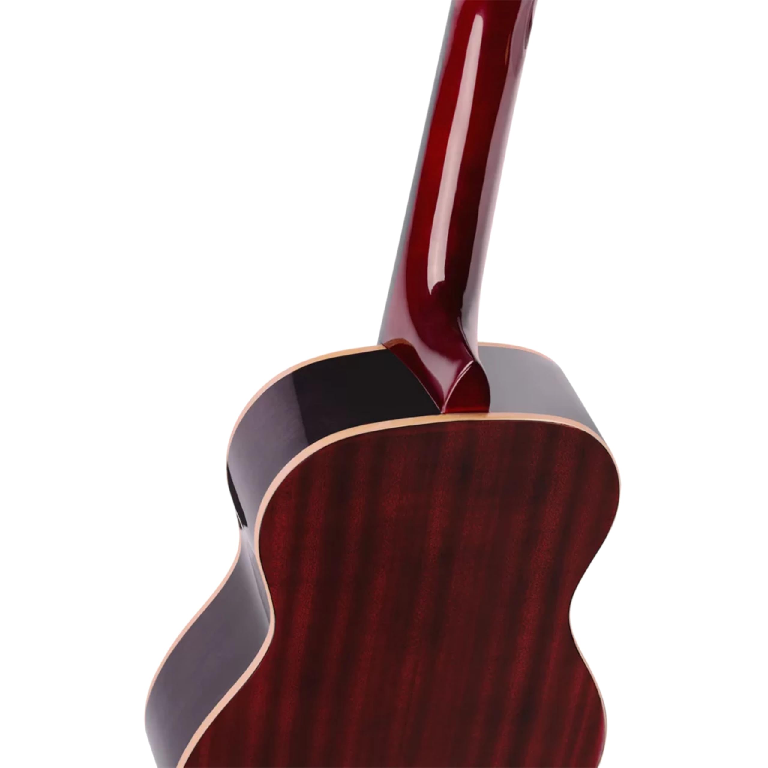 ortega-guitars-family-series-r121-1-4wr-chitarra-concerto-1-4-rossa-mogano-abete image 6