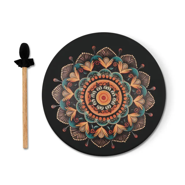 latin-percussion-sound-vibrations-shaman-drum-16-mandala image 1