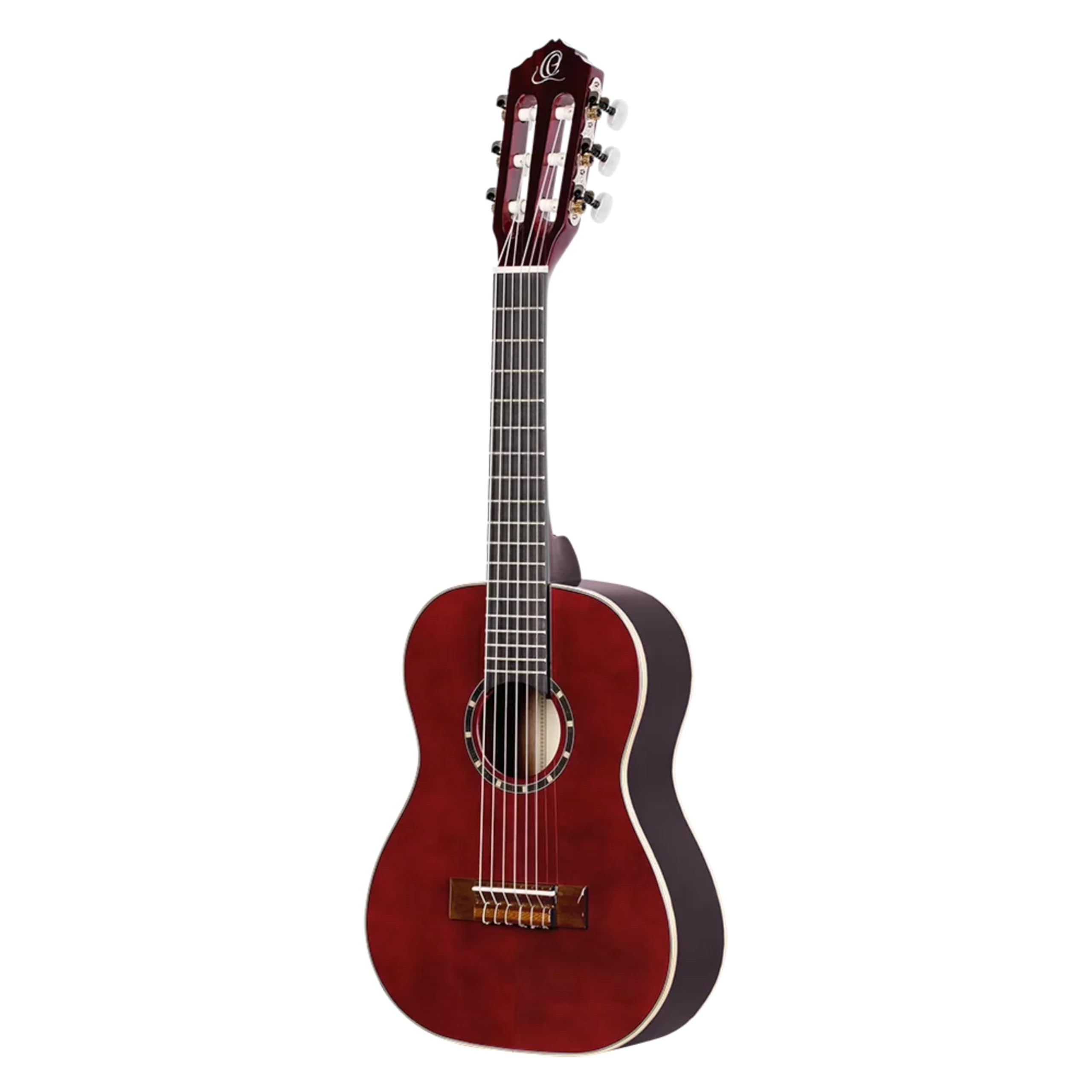 ortega-guitars-family-series-r121-1-4wr-chitarra-concerto-1-4-rossa-mogano-abete image 3