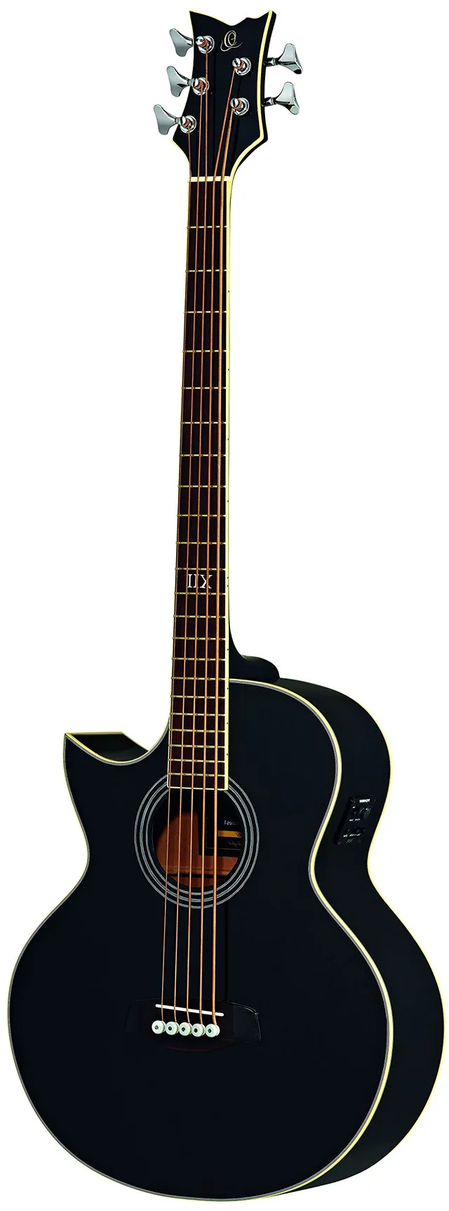 ortega-guitars-d1-5le-bk-basso-acustico-5-corde-nero-lucido-con-gigbag-e-tracoll image 1