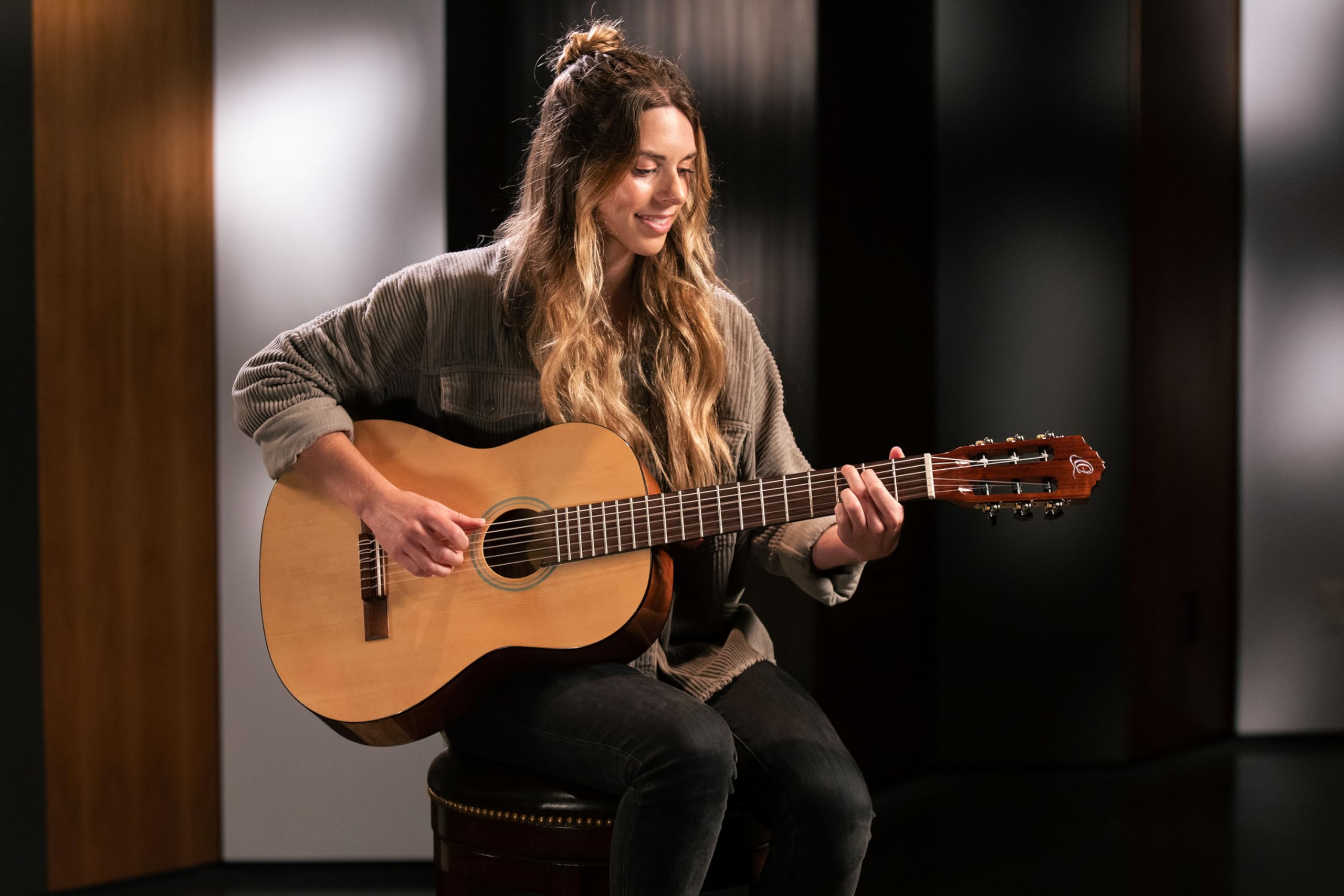 ortega-guitars-rst5-student-series-chitarra-classica-4-4-mogano-palissandro image 7