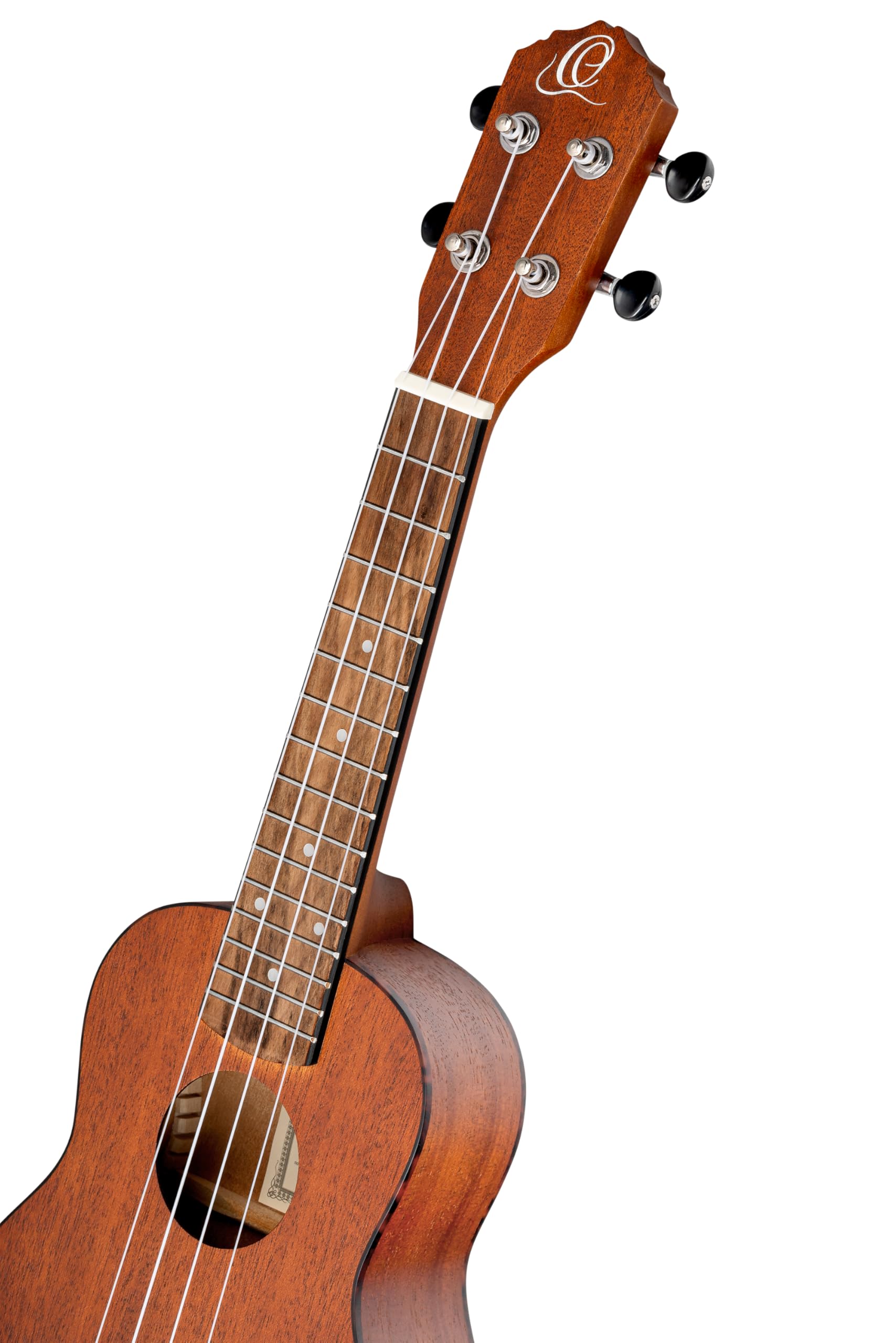 ortega-guitars-ru5mm-so-bonfire-series-ukulele-soprano-sapele image 5