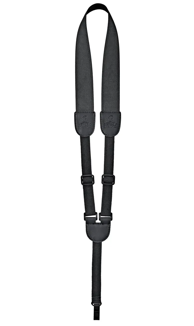 ortega-guitars-oushk-bk-tracolla-ukulele-soundhole-nylon-nero-70cm image 1