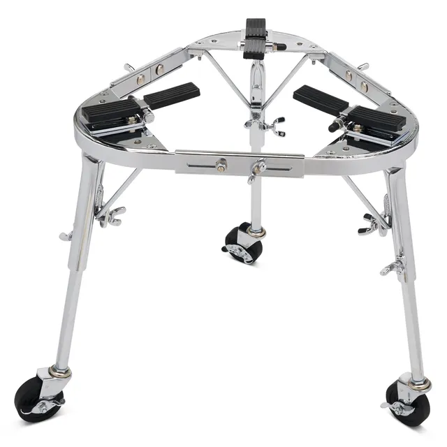 latin-percussion-supporto-conga-cradle-pieghevole-con-gambe-e-custodia image 1