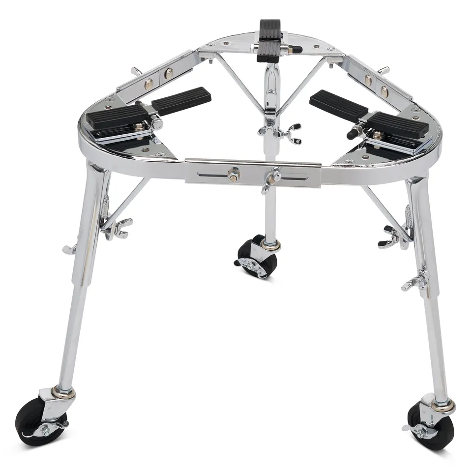 latin-percussion-supporto-conga-cradle-pieghevole-con-gambe-e-custodia image 1