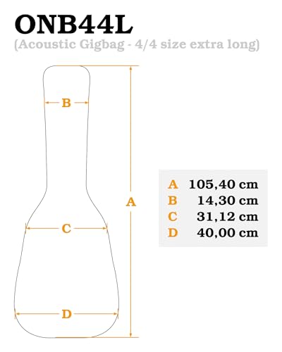 ortega-guitars-onb44l-custodia-chitarra-classica-4-4-allungata-nera image 6