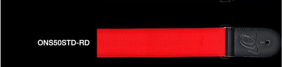 ortega-guitars-nylon-straps-series-ons50std-rd-tracolla-nylon-chitarra-rosso image 6