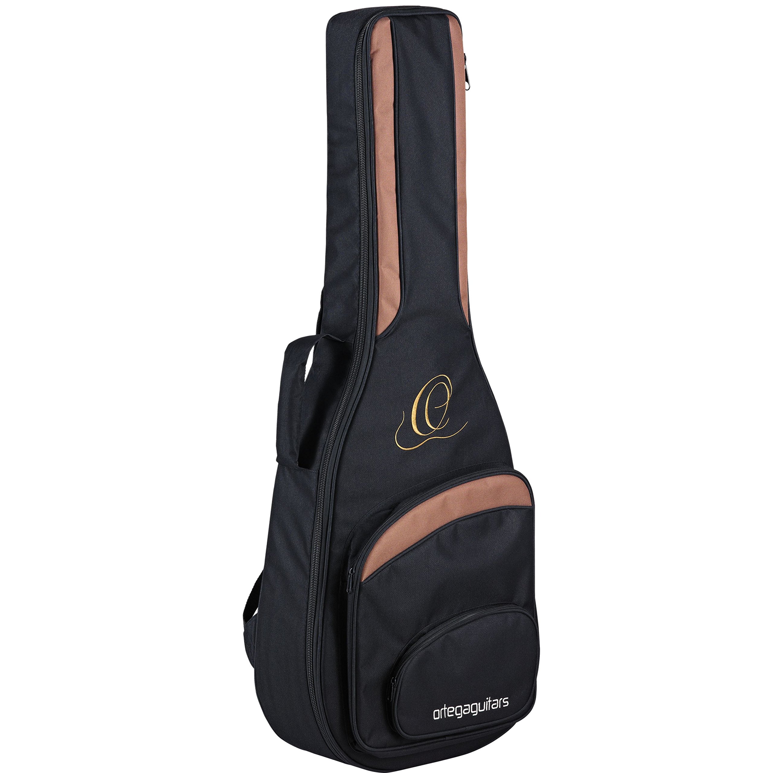 ortega-guitars-onb34-custodia-nera-per-chitarra-classica-3-4-in-nylon-imbottita image 1