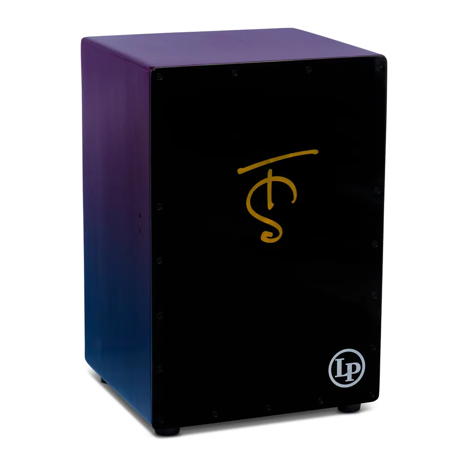 latin-percussion-tony-succar-cajon-cajon-in-pino-e-betulla-rainbow image 1