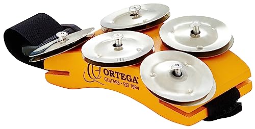 ortega-guitars-tamburello-da-piede-in-legno-di-caucci-con-sonagli-inox image 8