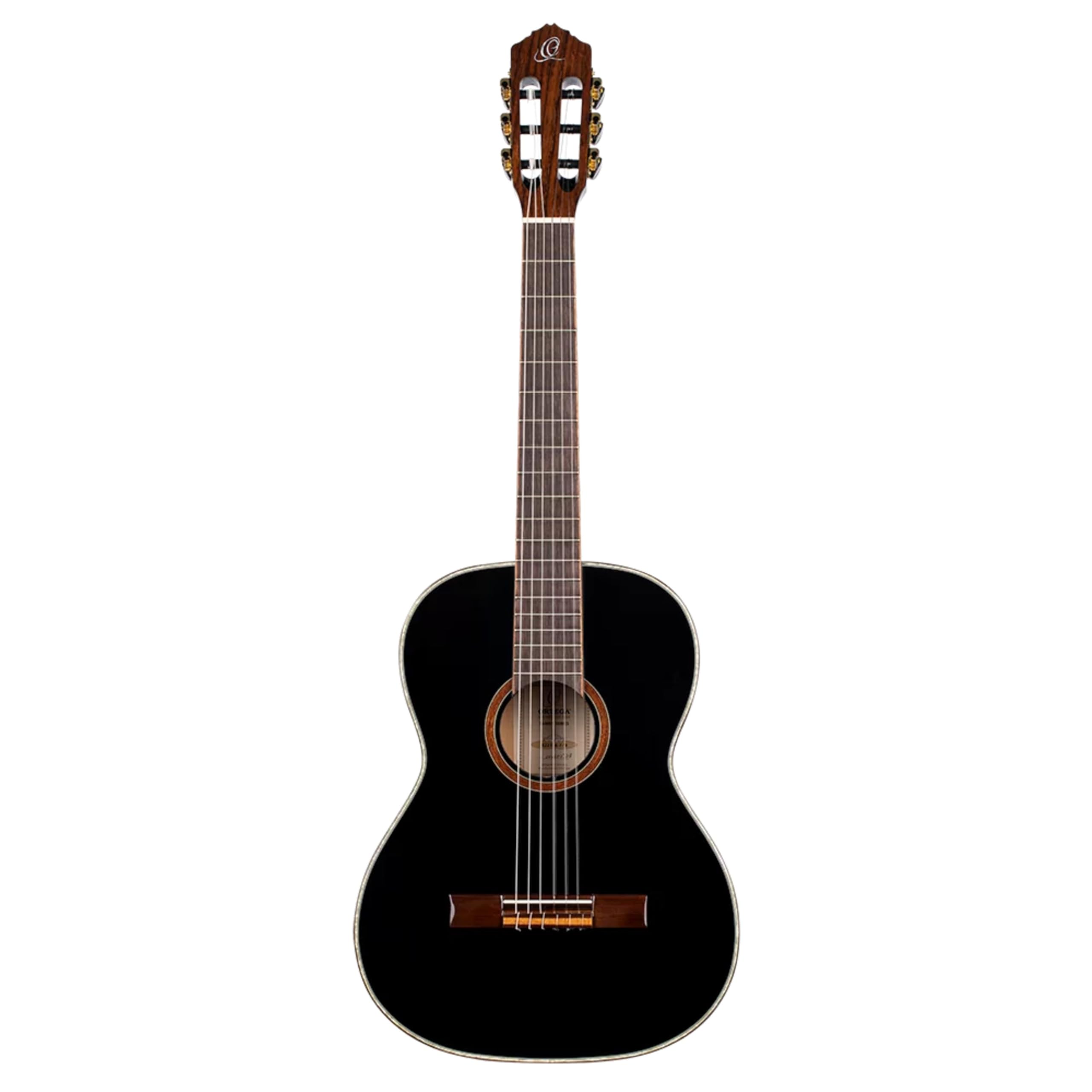 ortega-guitars-r221bk-7-8-chitarra-classica-concerto-7-8-nera image 2