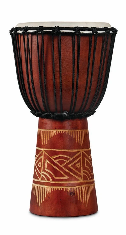 latin-percussion-world-beat-wood-art-djembe-medium-in-legno-massello image 2