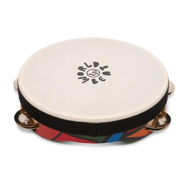 latin-percussion-world-beat-tambourine-8-pre-accordato image 1