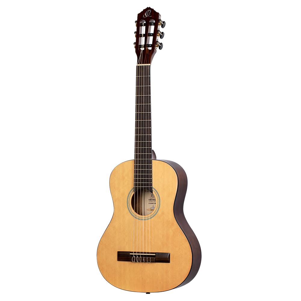 ortega-guitars-rst5-1-2-student-series-chitarra-classica-1-2-catalpa-abete image 3