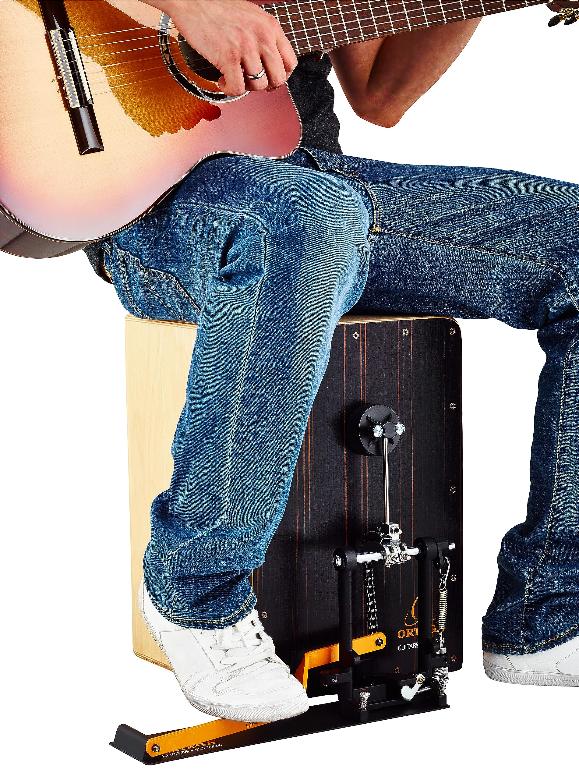 ortega-guitars-ocjp-gb-pedale-per-cajon-con-custodia image 2