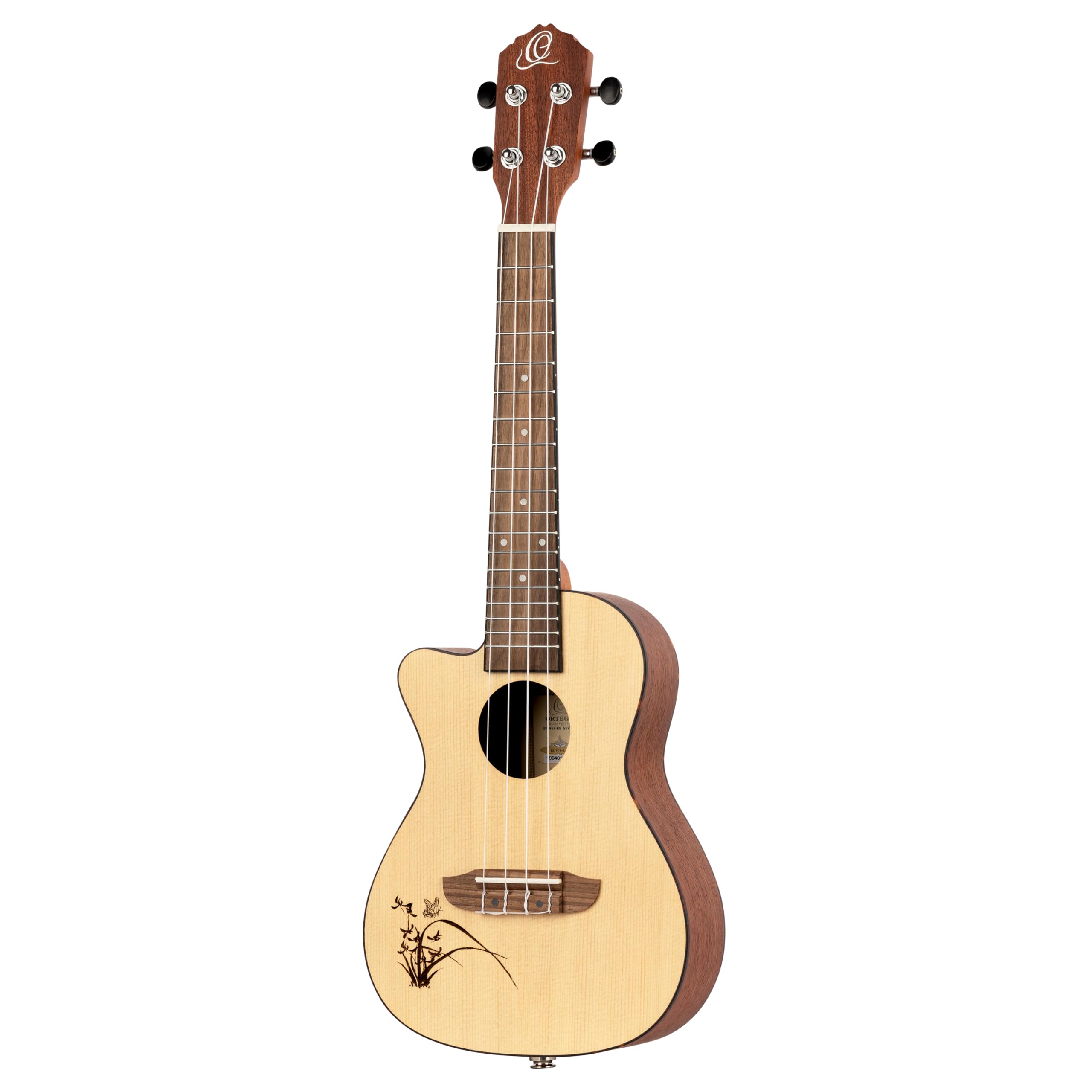 ortega-guitars-bonfire-series-ru5ce-l-ukulele-concerto-mancino-elettro-acustico- image 1