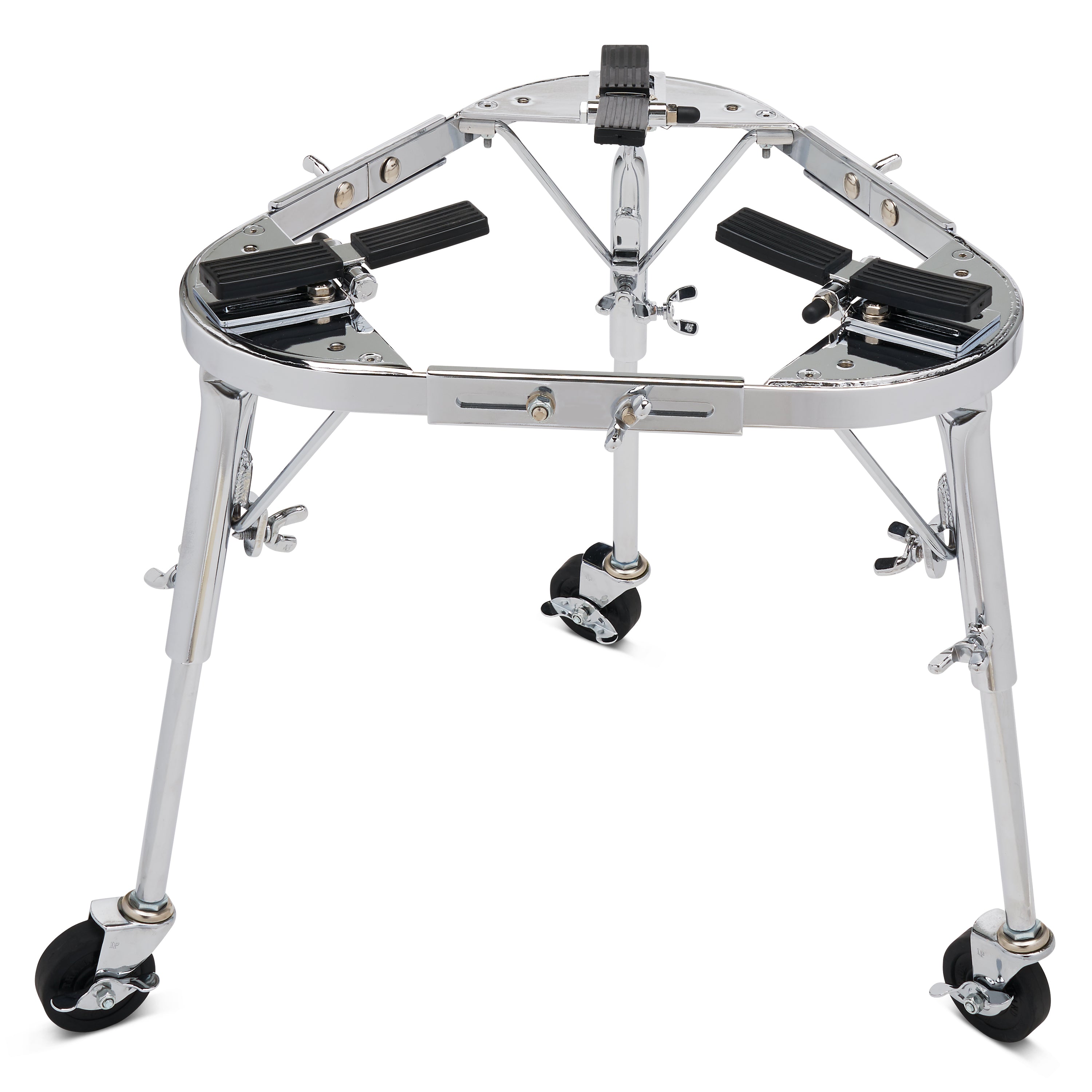 latin-percussion-supporto-conga-cradle-pieghevole-con-gambe-e-custodia image 1