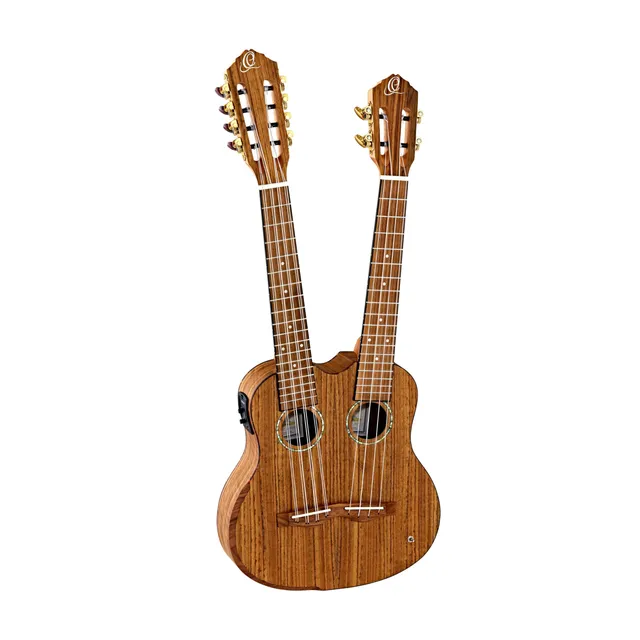 ortega-guitars-hydra-ukulele-double-neck-elettro-acustico-8-corde-tenor-tenor-cu image 1